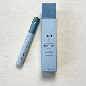 new! Hers brand fast fader dark spot corrector